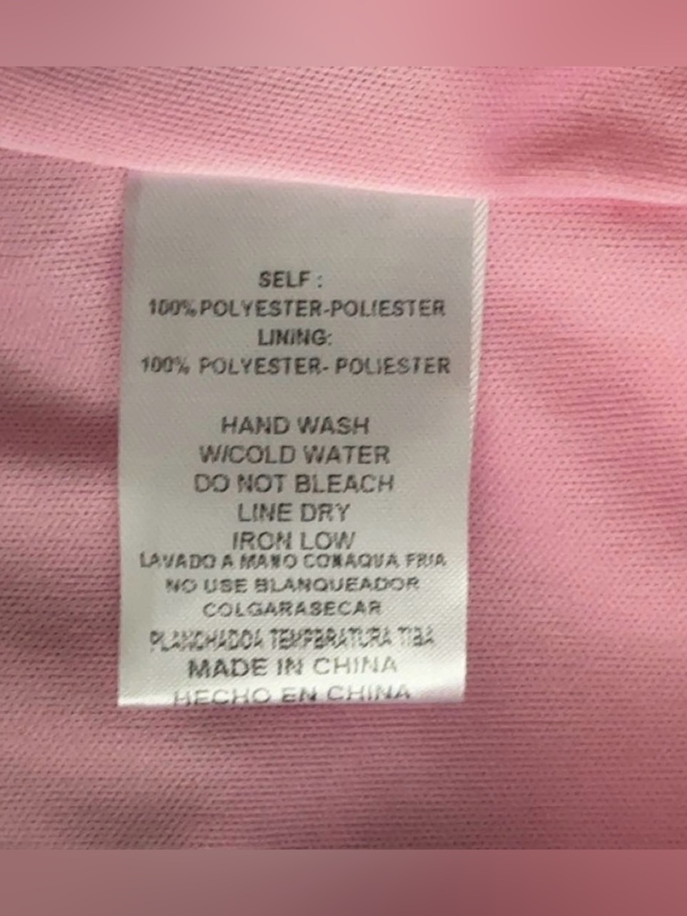 IMPRESSIONS SOUTHERN CHIC TOP IN PINK• Size Large - Picture 13 of 14